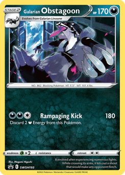 Galarian Obstagoon - Normal