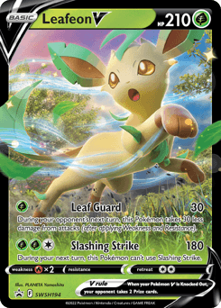 Leafeon V - Holofoil