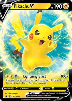 Pikachu V - Holofoil