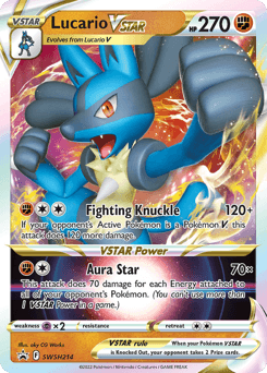 Lucario VSTAR - Holofoil