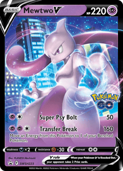Mewtwo V - Holofoil