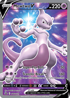 Mewtwo V - Holofoil