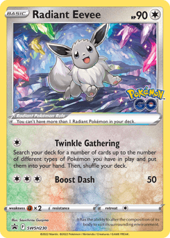 Radiant Eevee - Holofoil