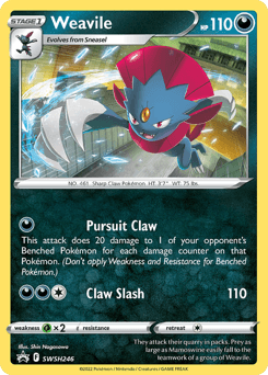 Weavile - Holofoil