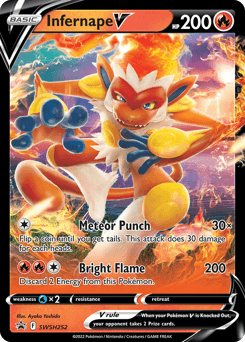 Infernape V - Holofoil
