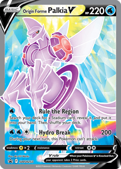 Origin Forme Palkia V - Holofoil
