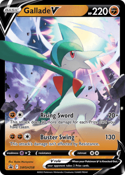 Gallade V - Holofoil