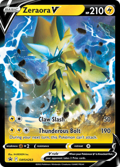 Zeraora V - Holofoil
