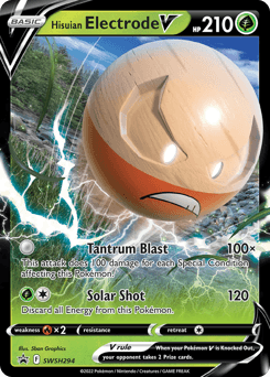 Hisuian Electrode V - Holofoil