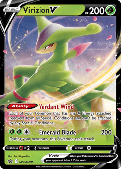 Virizion V - Holofoil