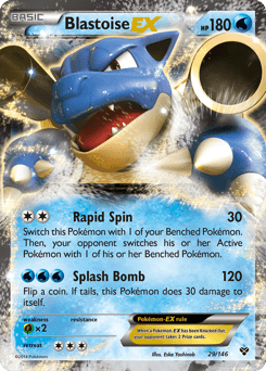 Blastoise-EX - Holofoil