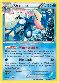 Greninja - Reverse Holofoil