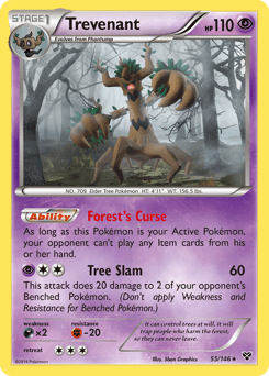 Trevenant - Reverse Holofoil