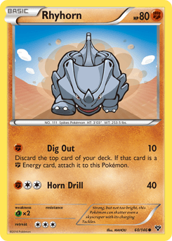Rhyhorn - Normal