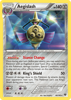 Aegislash - Reverse Holofoil