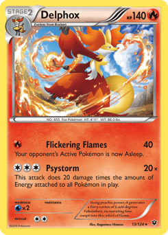 Delphox - Reverse Holofoil