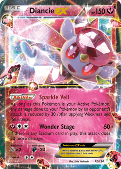 Diancie-EX - Holofoil