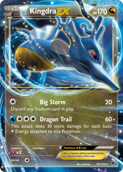 Kingdra-EX - Holofoil
