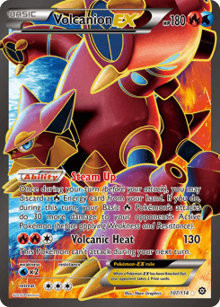 Volcanion-EX - Holofoil