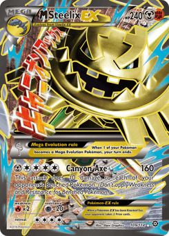 M Steelix-EX - Holofoil