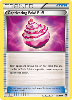 Captivating Poké Puff - Normal