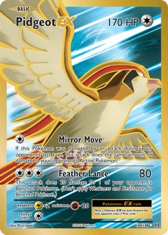Pidgeot-EX - Holofoil