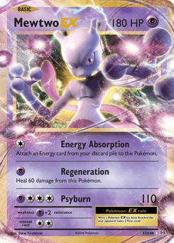 Mewtwo-EX - Holofoil