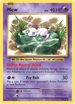 Mew - Reverse Holofoil