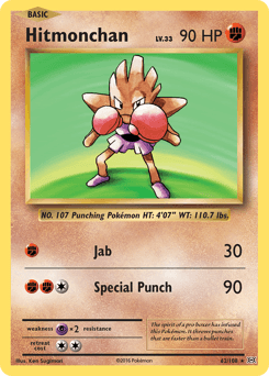 Hitmonchan - Reverse Holofoil