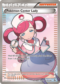 Pokémon Center Lady - Holofoil