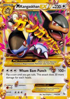 M Kangaskhan-EX - Holofoil
