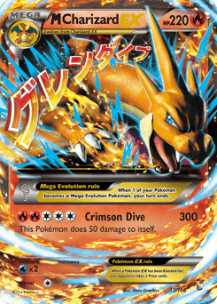 M Charizard-EX - Holofoil