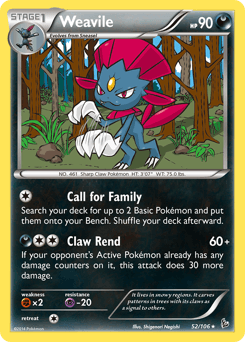 Weavile - Normal