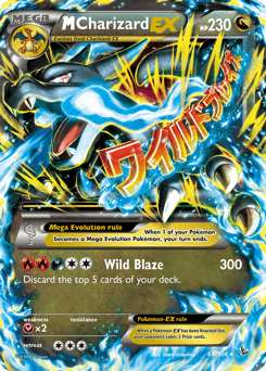 M Charizard-EX - Holofoil