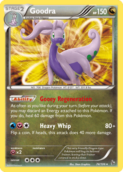 Goodra - Reverse Holofoil