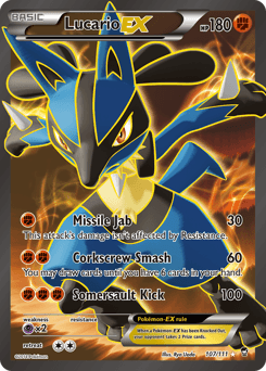 Lucario-EX - Holofoil
