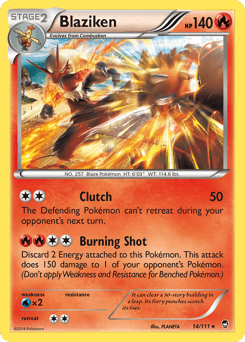 Blaziken - Reverse Holofoil