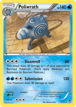 Poliwrath - Reverse Holofoil
