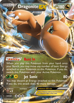 Dragonite-EX - Holofoil