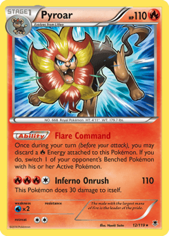 Pyroar - Reverse Holofoil