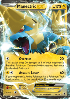 Manectric-EX - Holofoil
