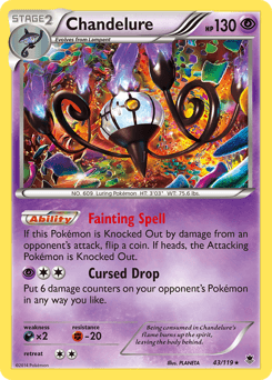 Chandelure - Reverse Holofoil
