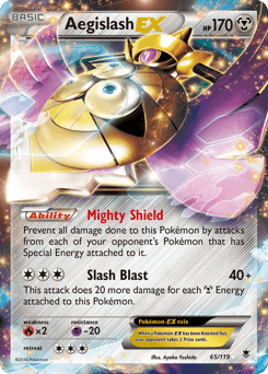 Aegislash-EX - Holofoil