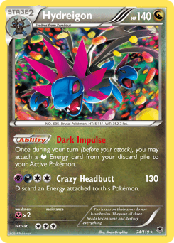 Hydreigon - Reverse Holofoil