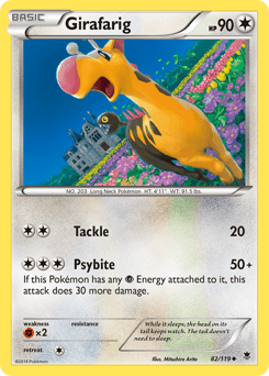 Girafarig - Normal