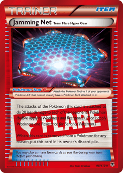 Jamming Net Team Flare Hyper Gear - Holofoil