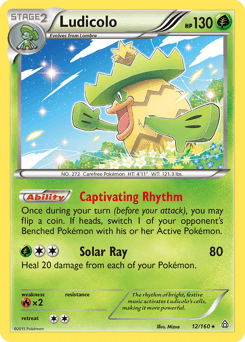 Ludicolo - Reverse Holofoil