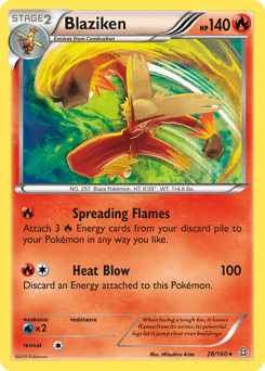 Blaziken - Reverse Holofoil