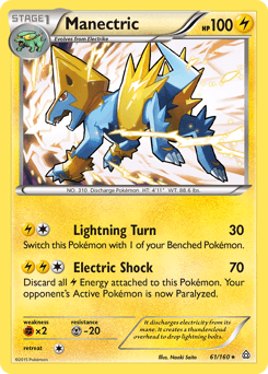Manectric - Reverse Holofoil