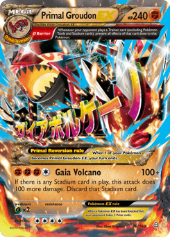 Primal Groudon-EX - Holofoil